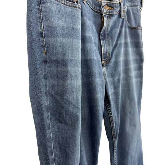 Carhartt Womens Rugged Flex Slim Fit Tapered Laurel Blue Jeans 104976 NWT 20 R - Picture 3 of 15